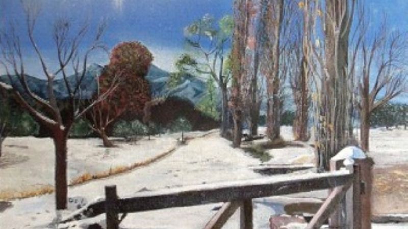 Marcelo Villagra en el Jockey Club