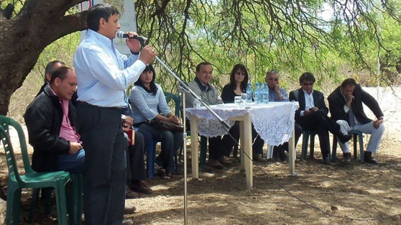 Moreno presente en Santa María
