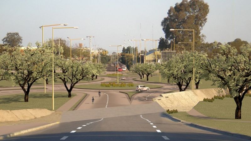Proyecto de sistematización de Av. Belgrano y rotondas