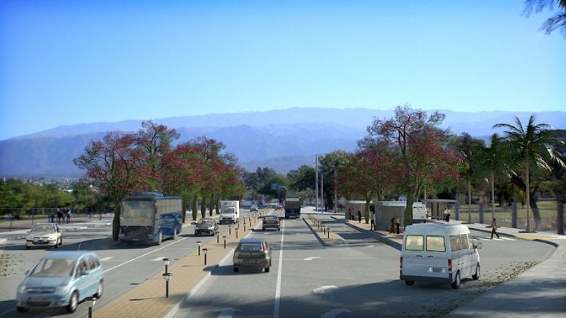 Proyecto de sistematización de Av. Belgrano y rotondas