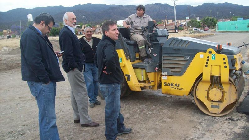 Pavimentac?ión en el barrio Alto Campo