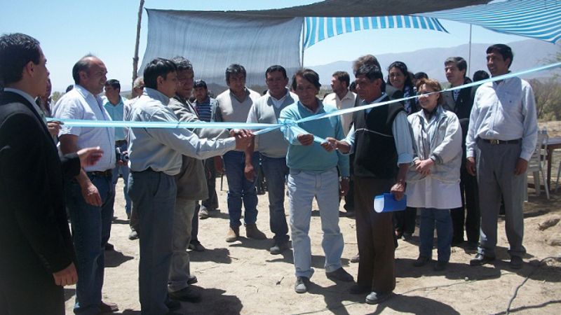 Se inauguró un nuevo pozo de agua