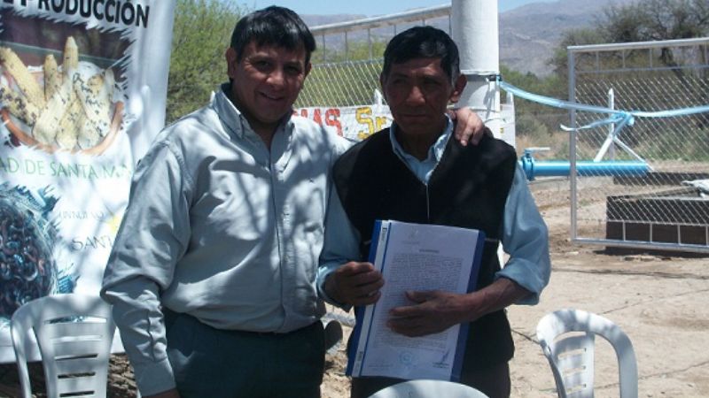 Se inauguró un nuevo pozo de agua