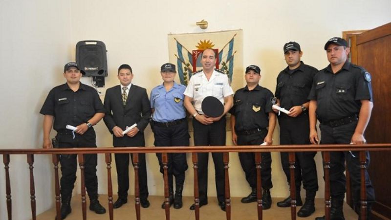 Brizuela del Moral reconoció a personal policial destacado