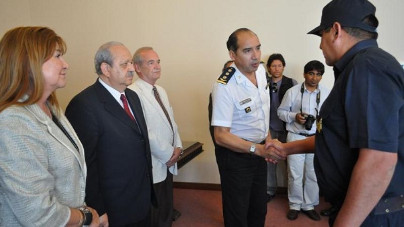 Brizuela del Moral reconoció a personal policial destacado