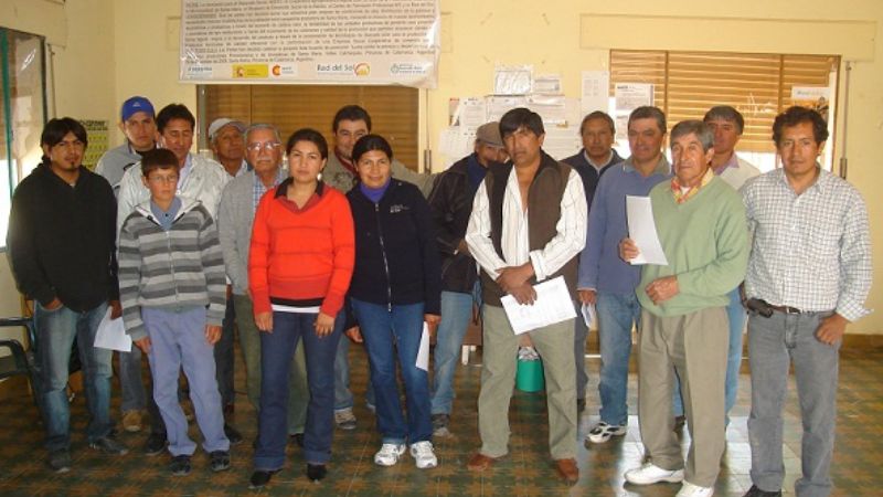 Productores recibieron microcréditos para seguir produciendo