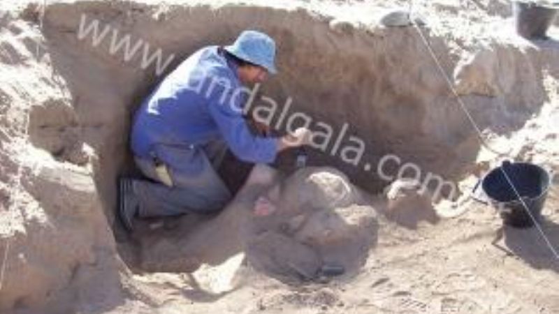 Encuentran en Andalgalá una urna funeraria