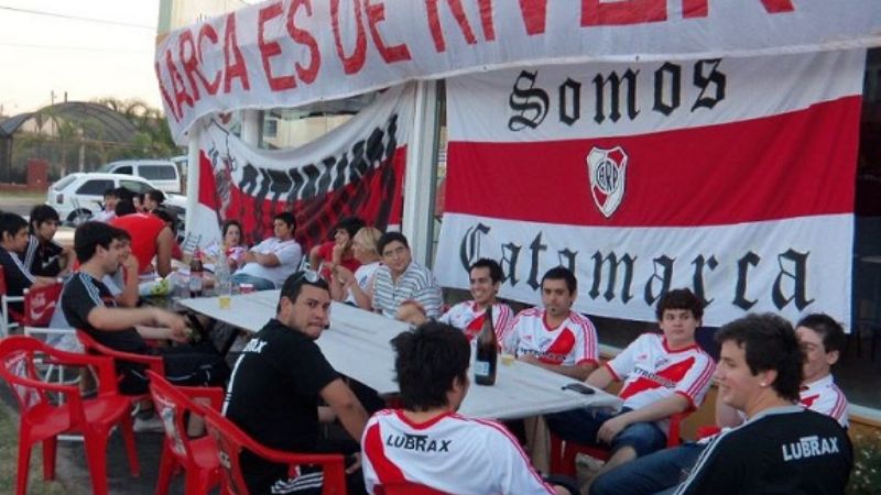 Hinchas de River catamarqueños viajan a Jujuy
