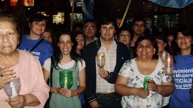 Marcha de antorchas por Kirchner