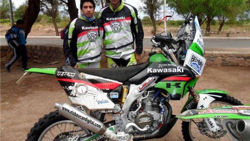 Demelchori se prepara en Fiambalá para correr el Dakar 2012