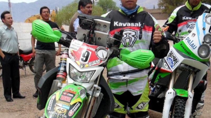 Demelchori se prepara en Fiambalá para correr el Dakar 2012