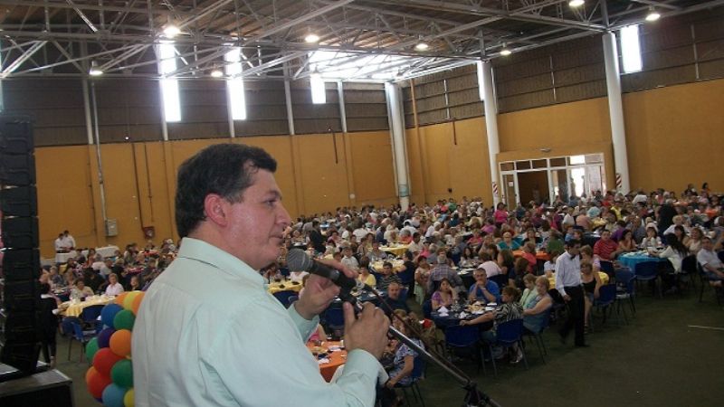 Más de 1000 jubilados festejaron en el Predio Ferial