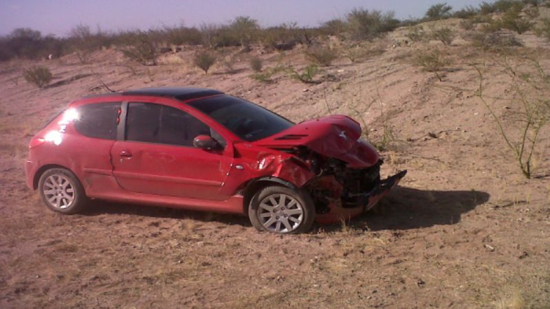 Tres vehículos colisionaron en la Ruta Nacional 40