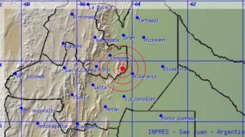 Temblor se sintió en Catamarca y casi todo el norte