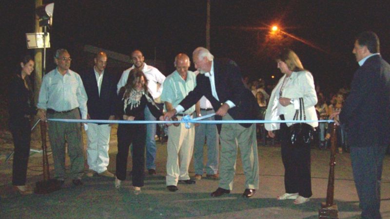 La Municipalidad inauguró obra de pavimentación en Bº San Martín 