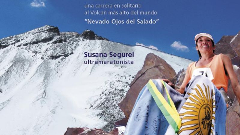 Ultramaratonista subirá y bajará corriendo el volcán Ojos del Salado