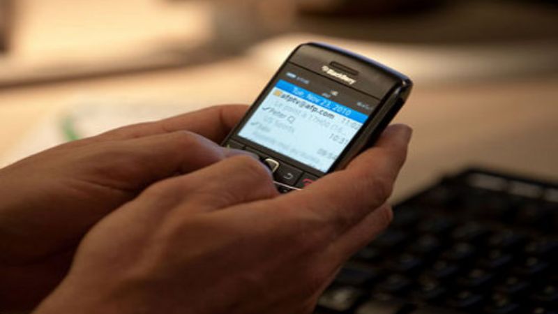 La fabricante de BlackBerry reporta más quejas y problemas