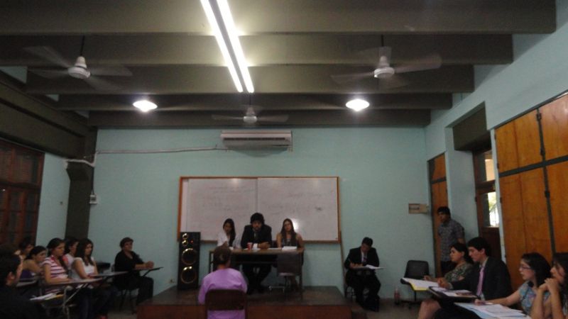 Se realizó dramatización del Proceso Penal  