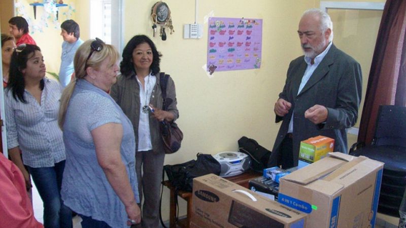 Entrega de equipamiento para las Sedes de Participación Vecinal 