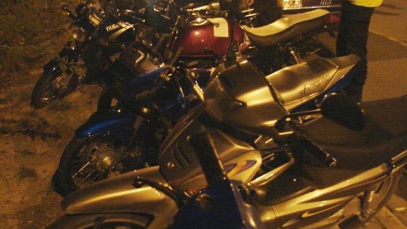 Secuestraron 104 motos en dos operativos 