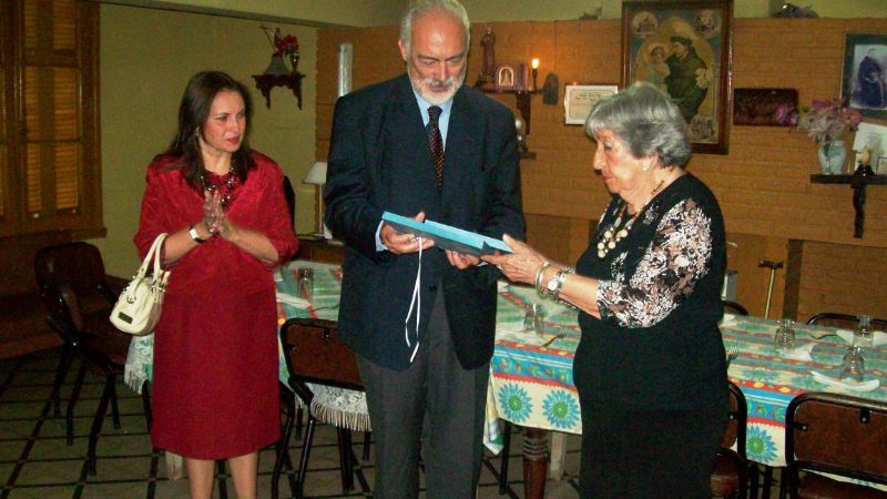 Homenajes en el Hogar Pan de los Pobres
