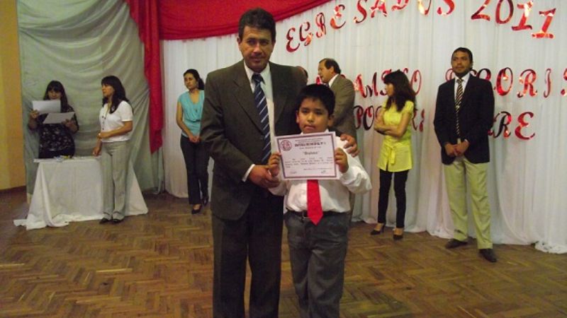 Cierre de período lectivo en la escuela municipal