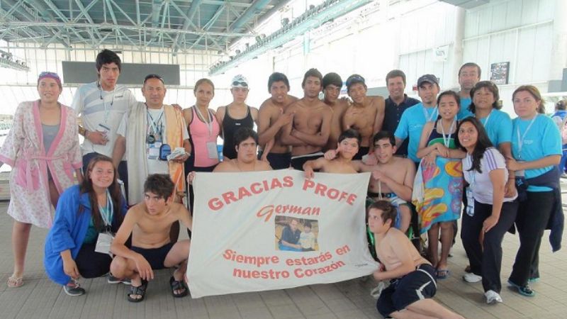 Los chicos especiales, llenos de medallas