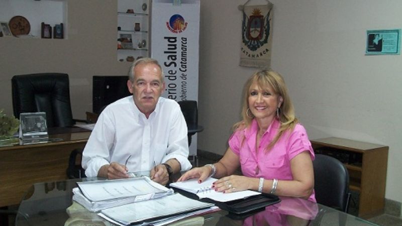 Marcolli informó a Villagra sobre la realidad del Ministerio