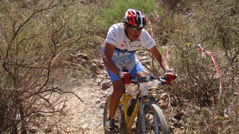 Los bikers santamarianos participaron en Hualfín de un rural bike