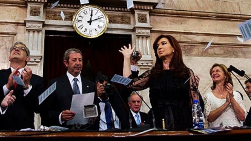 Cristina Kirchner: \"Con Perón no había derecho a huelga; con nosotros sí\"