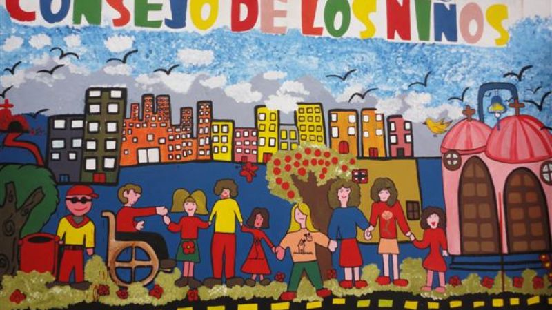 El Consejo de los Niños ya tiene su mural