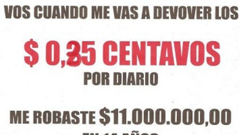 Volantearon a Zitelli