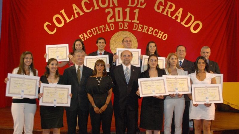 Acto de Colación de la Facultad de Derecho