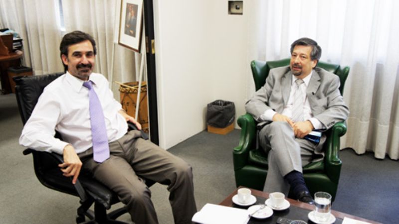 Mayoral se reunió con Benítez, presidente de YMAD