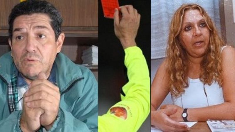 Le sacaron la roja a Dumeni y González 