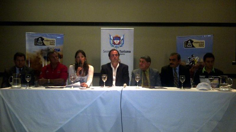 Se realizó la presentación oficial del Dakar 2012