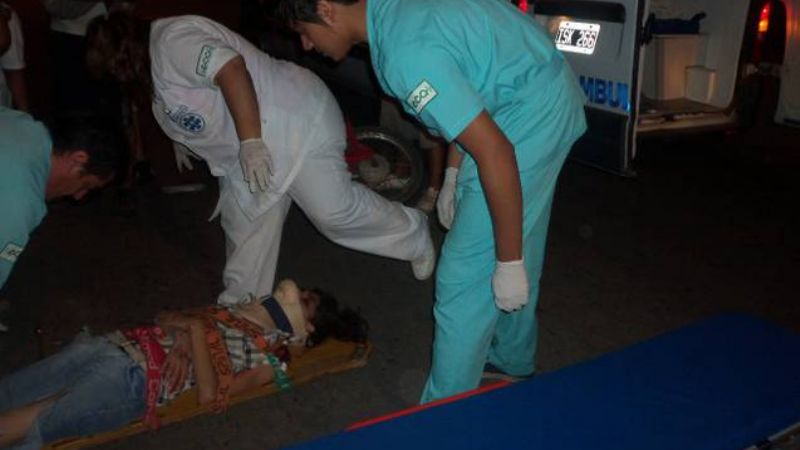 Grave accidente cerca de la Liga Chacarera