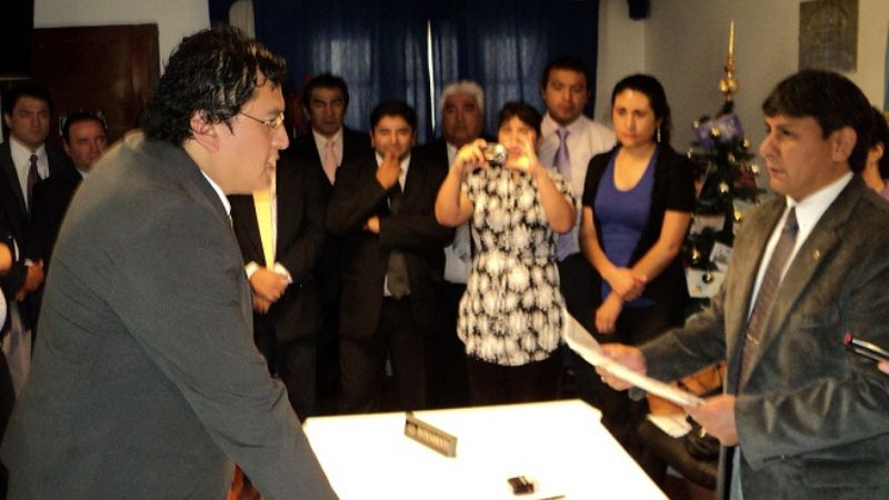 Saso es el nuevo secretario de Gobierno del municipio de Santa María