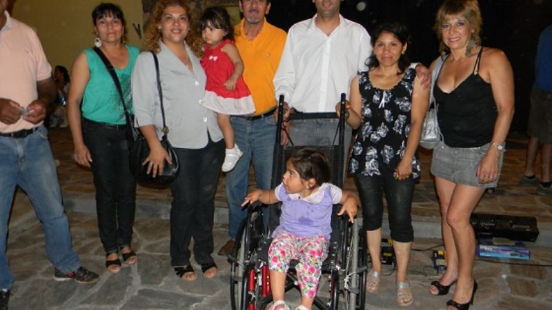 Donaron silla de rueda