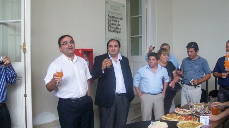 Jalil agasajó a los empleados