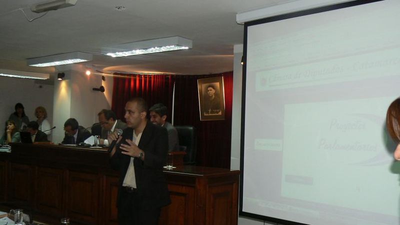 Presentaron el Sistema Parlamentario Digital