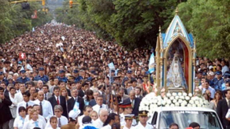 Todo listo para caminar junto a la Morena del Valle