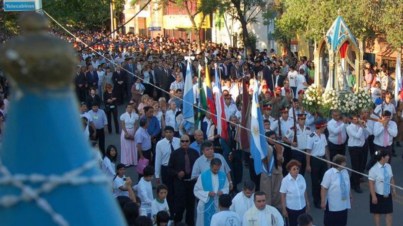 70 mil fieles llegaron de otras provincias para peregrinar con Maria