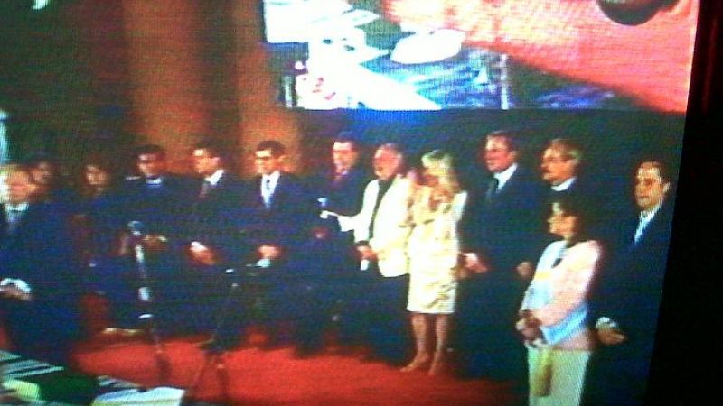 Los ministros y funcionarios que juraron con Corpacci