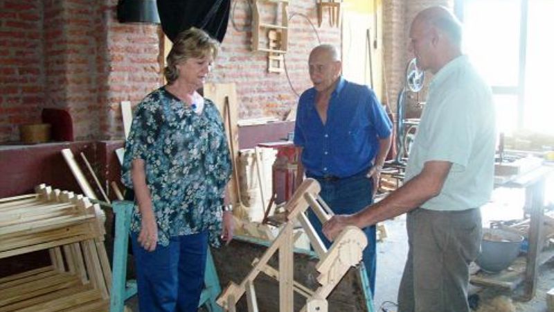 Capacitaciones en utilización de telares en las Se.Pa.Ve. 