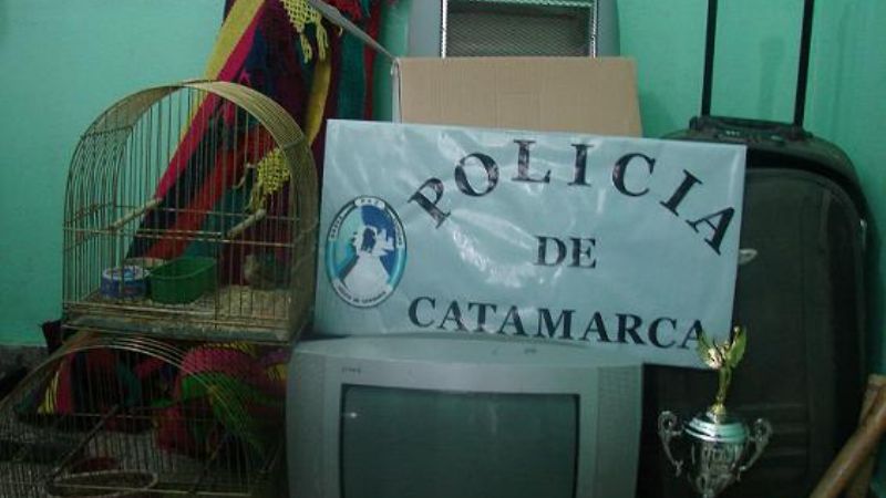 Fueron atrapados con el botín en las manos