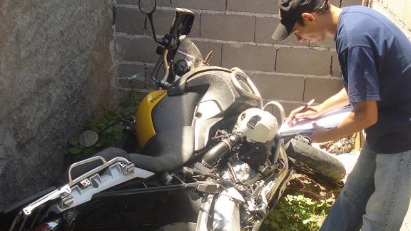Recuperaron una moto muy cara y otra más barata