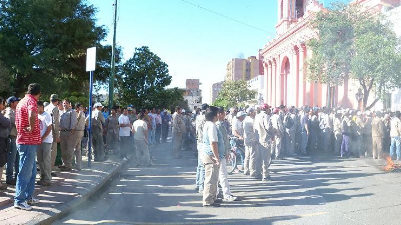 Sin solución, los trabajadores de Obras Públicas seguirán con el paro
