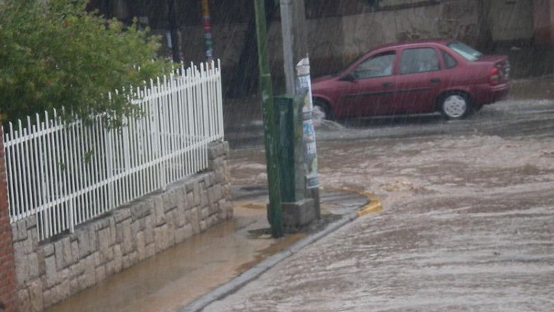 Llueve sostenidamente en Catamarca