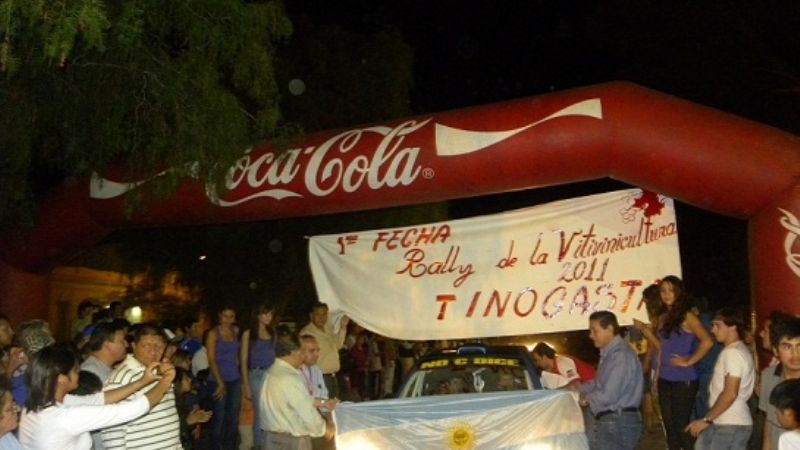 Fiesta en el Rally de Tinogasta